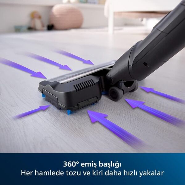PHILIPS SPEEDPRO MAX XC7040/01 SARJLI DIKEY SUP.