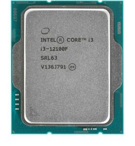Intel Core i3 12100F TRAY 3.3 Ghz 4 Çekirdek 12MB Cache LGA1700 Soket 10NM Kutusuz İşlemci