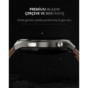 AUKEY SW-2U-GY AKILLI SAAT 3.6CM AMOLED EKRAN VE 15 GÜN PİL ÖMRÜ IP68 GRİ