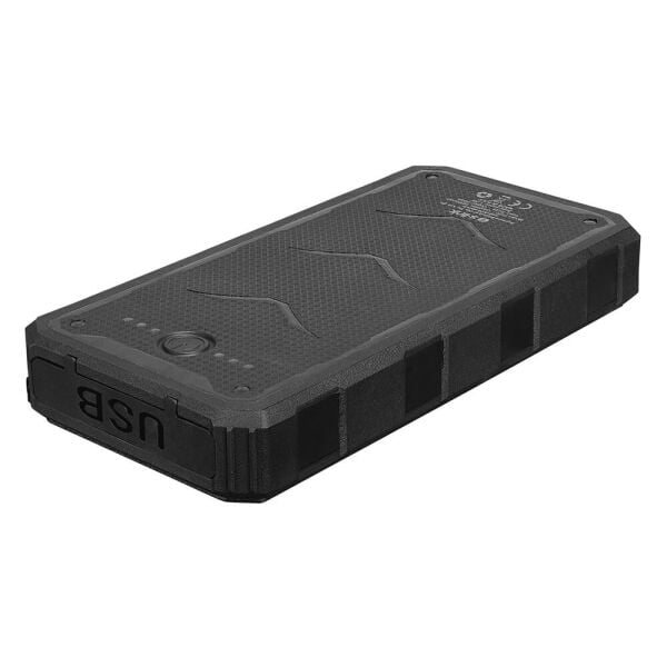 S-link IP-G220 20000mAh PD20W+QC3.0 Dahili Kablolu Siyah LCD Taşınabilir Pil Şarj Cihazı Powerbank