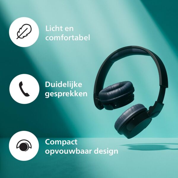 PHILIPS TAH3209BK SIYAH KULAK USTU BLUETOOTH KULAK