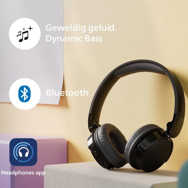 PHILIPS TAH3209BK SIYAH KULAK USTU BLUETOOTH KULAK
