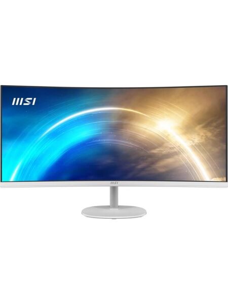 Msı 34'' Pro MP341CQW 3440X1440 (Uwqhd) Curved 1500R Va 100Hz 1Ms Freesync Beyaz Monıtor