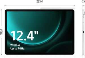 SAMSUNG TAB S9 FE+ X610 128GB 12.4'' LAVENDER TABLET