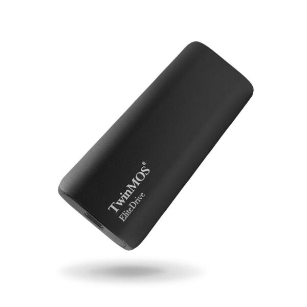 TwinMOS 2TB PSSD2TBEDP 2TB 1100-1050 MB-s USB 3.2-Type-C Siyah Taşınabilir SSD