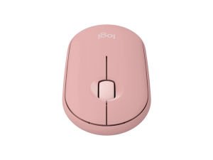 Logitech Pebble M350s Pembe Kablosuz Sessiz Mouse 910-007014