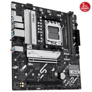 Asus Prime B850M-K AM5 DDR5 Ses GLAN DP-HDMI SATA3 USB3.2 mATX Anakart