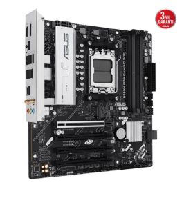 Asus B850M MAX GAMING WIFI 8000MHz (OC) DDR5 Soket AM5 M.2 HDMI DP mATX Anakart