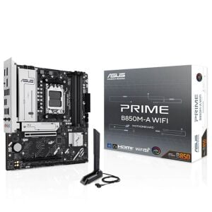 Asus Prime B850M-A WIFI 8000MHz (OC) DDR5 Soket AM5 M.2 HDMI DP mATX Anakart