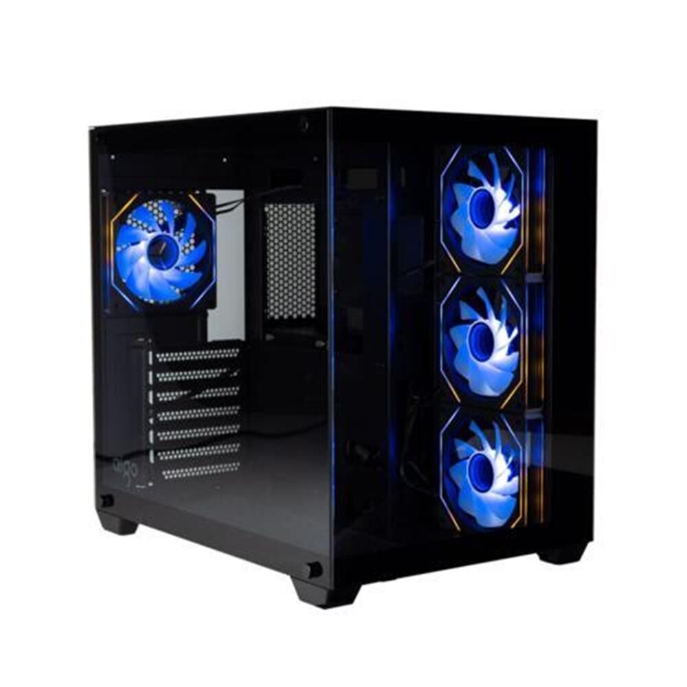 AIGO C285P 750W  80+ Bronze Siyah ARGB Mid Tower Kasa