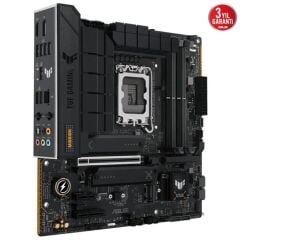 Asus TUF Gaming B760M-PLUS WIFI II 7800MHz(OC) DDR5 SOKET LGA1700 M.2 HDMI DP mATX Anakart