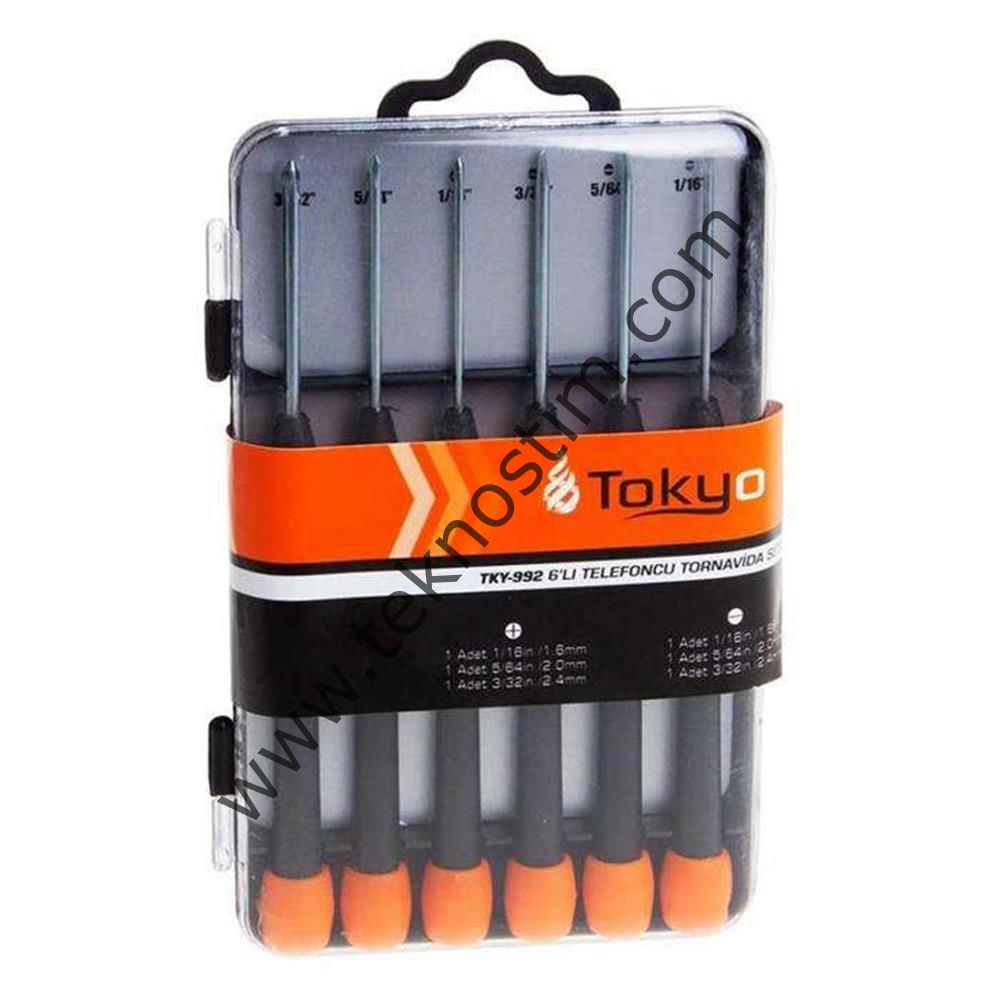 Tokyo Tky-992 6lı Telefoncu Tornavida Seti
