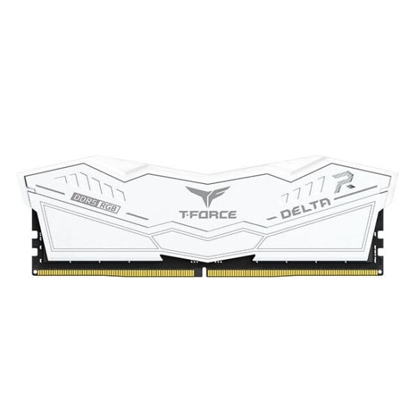 Team T-Force DELTA RGB White 32GB 2x16GB 7200Mhz DDR5 CL34 Gaming Ram (FF4D532G7200HC34ADC01)