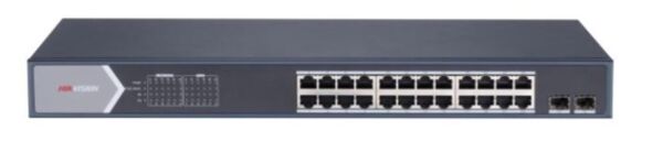 Hikvision DS-3E1526P-SI 26 Port Gbit 24 Port Poe 370W 1xGbit+1xSFP Uplink Yönetilebilir Switch