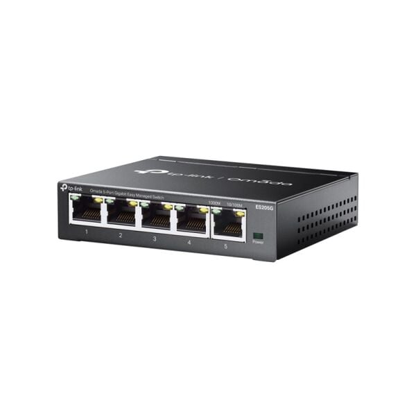 TP-LINK OMADA ES205G 5 PORT GIGABIT YONETİLEBİLİR METAL KASA SWITCH