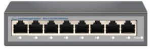Nova NVC-HIS218G 8 Port Full Giga Cloud Non Poe Ethernet Switch