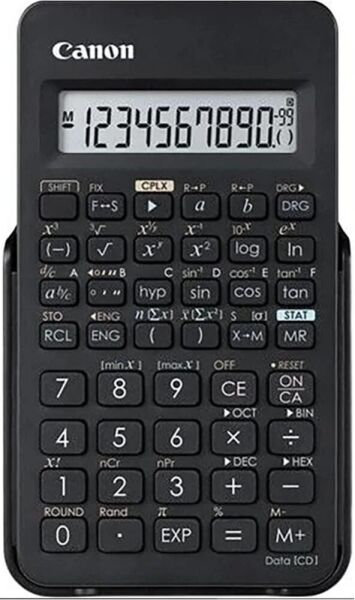 Canon F-605G Siyah 12 Hane Bilimsel Hesap Makinesi
