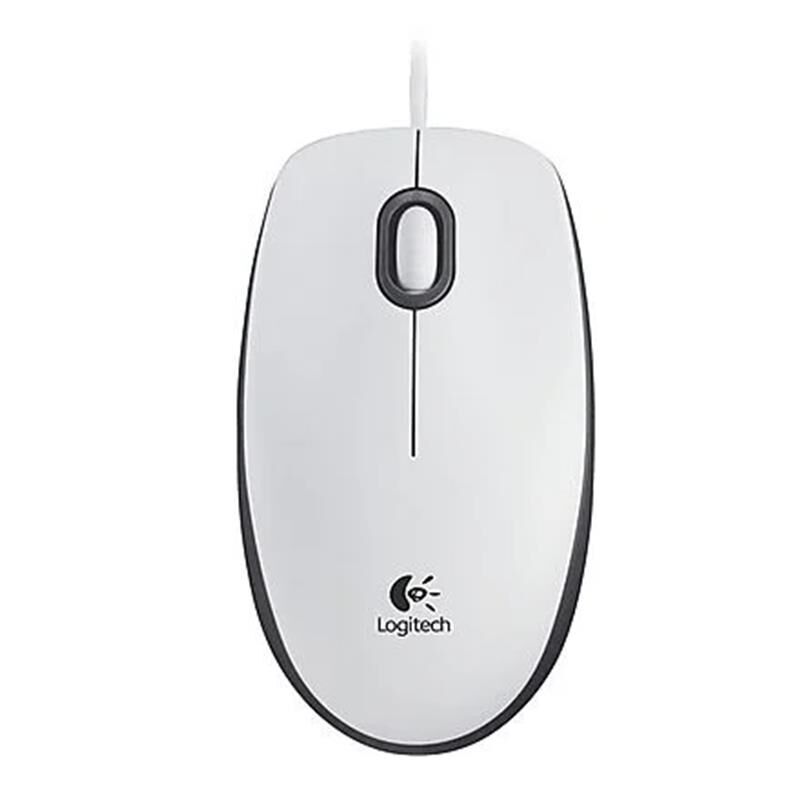 LOGITECH M100 USB KABLOLU MOUSE BEYAZ 910-006764