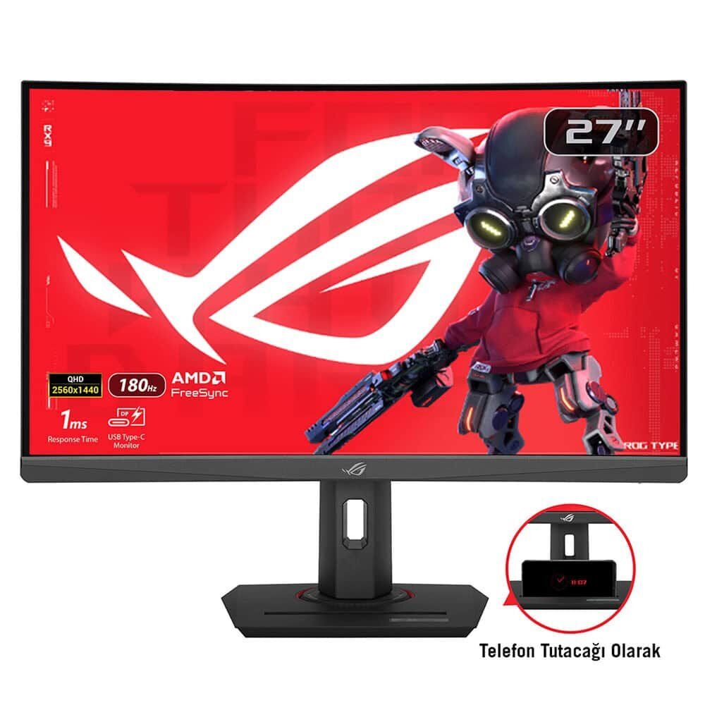 27 ASUS ROG STRIX XG27WCS 1MS 180HZ 2K WQHD FAST MONITOR