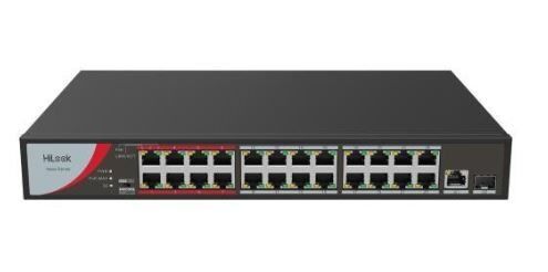 HILOOK NS-0326P-230(B) 24XFE+1XGE+1XGE/SFP YÖNETİLEMEZ 230W POE SWİTCH