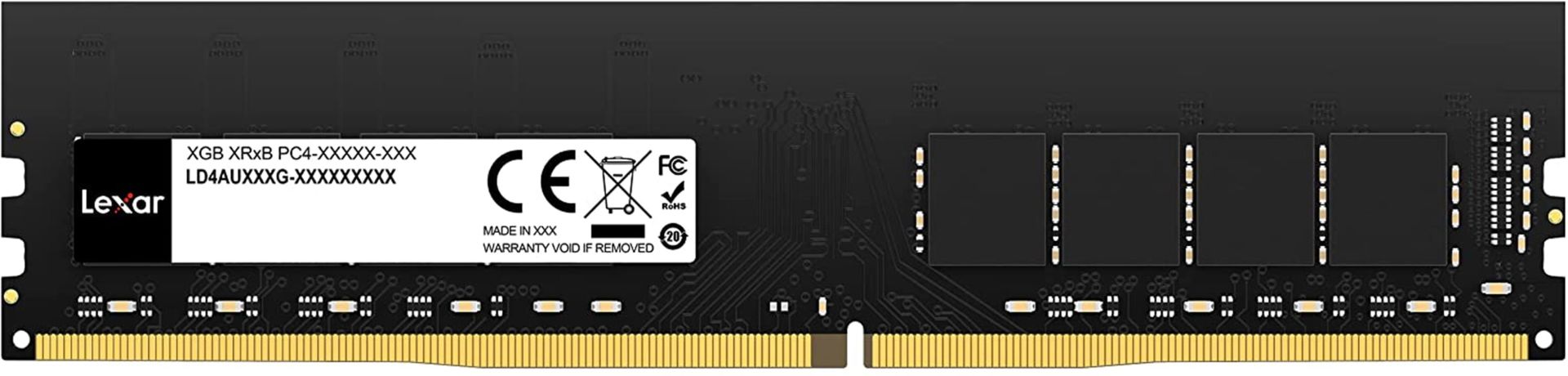 Lexar 16GB DDR4 3200 MHz UDIMM LD4AU016G-B3200GSST Pc Ram