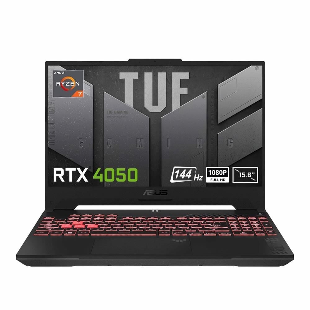 Asus Tuf Gaming FA507NUR-LP075 Ryzen 7-7435HS 16GB 512GB SSD RTX4050 15.6'' 144Hz FreeDOS Notebook