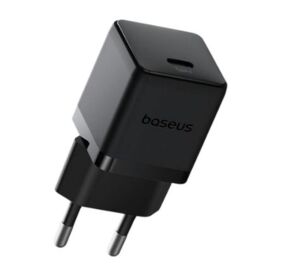 Baseus P10111605113-00 1C 30W Siyah Palm Hızlı Şarj Aleti