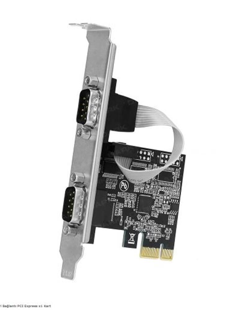 Dark DK-AC-PERS232  2 Port Seri Bağlantı PCI Express x1 Kar