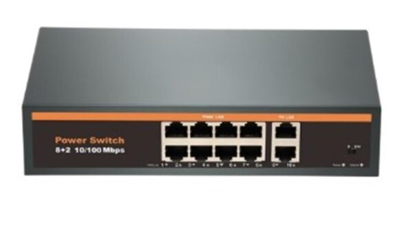 Nova NVC-INTSF0820FB2L 24V INTERCOM 8+2 POE SWİTCH (10-100)