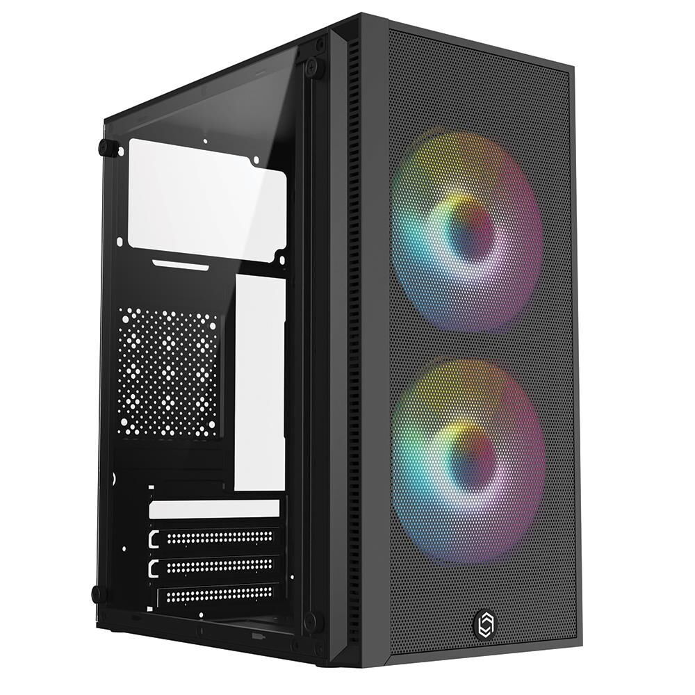 Frisby FC-8970G Mini Tower Gaming Kasa (300W) 2 x 120mm Rainbow Fan