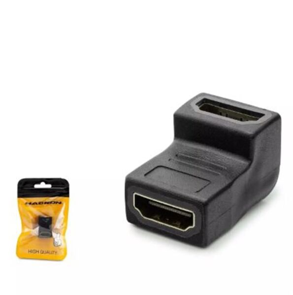 Hadron Hdx1269 Hdmi F To Hdmi F Çevirici L Tip Siyah