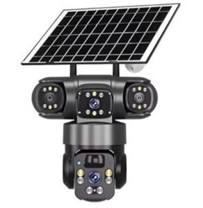 OKam O-Kam 5220 9MP 3 Lens Sirenli Solar Wifi PTZ Kamera