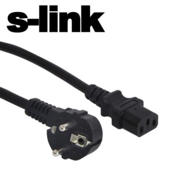 S-link SL-P418 1.8m 3 x 1.5mm Lüks Power Kablo