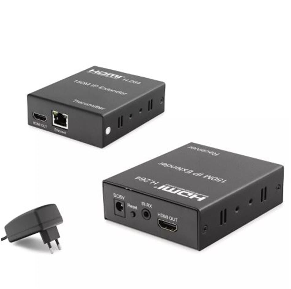 Hadron Hdx1301 150M HDMI 1.3 Extender 1080P  8.1 Mbps Siyah