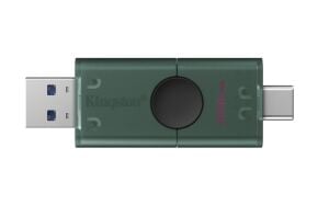 Kingston DTDEG2-256GB 256GB USB-A + USB-C 3.2 Gen 1 DataTraveler DuoG2 Flash Bellek