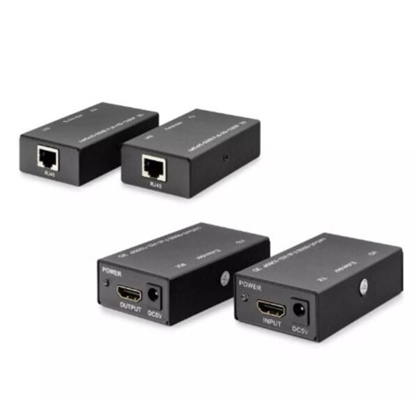 Hadron Hdx1342  60M  Hdmi Extender 1080p ekran 1,65 Gbps Siyah