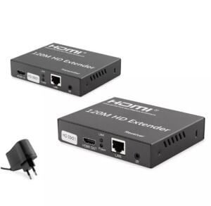 Hadron Hdx1348 120M Hdmi Extender 3840 x 2160 @30Hz 4K  Siyah