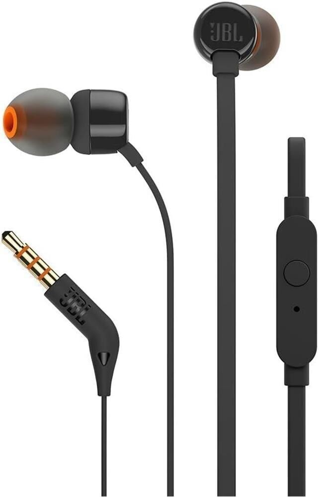 JBL Tune 160 Kulakİçi Mikrofonlu Kulaklık Siyah