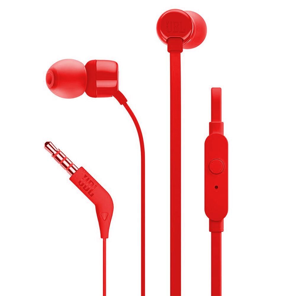 JBL Tune 160 Kulakİçi Mikrofonlu Kulaklık Kırmızı