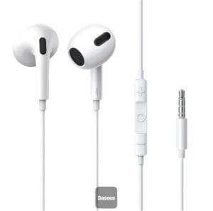 Baseus NGCR020002 Encok H17  3.5mm Beyaz Kulaklık