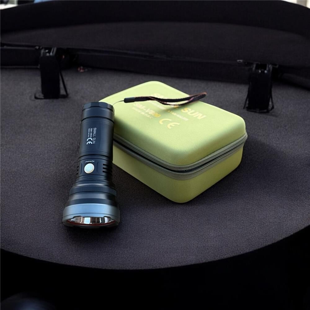 Small Sun SM-V800 Çantalı Metal Fener Şarjlı 7800mah 3.7v Li-on Pil