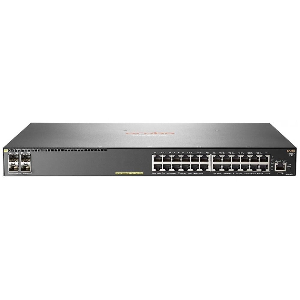 HP Aruba Instant On 2930F 24G PoE 4 PoE 4SFP-SFP  Switch