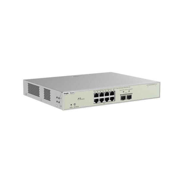 RUIJIE REYEE RG-NBS5300-8MG2XS-UP 8 PORT 8X2.5GE + 2X1GB SFP LAYER3 370W POE YÖNETİLEBİLİR SWİTCH