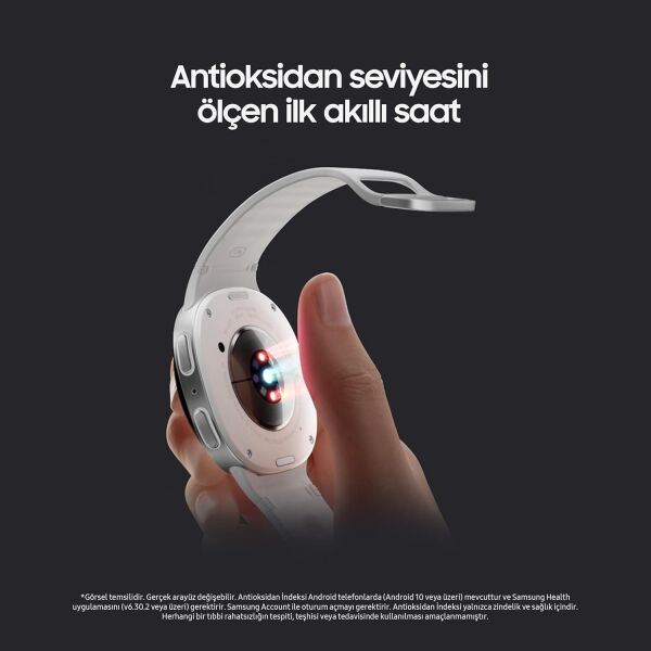 SAMSUNG WATCH 8 44MM SM-L330 SILVER AKILLI SAAT