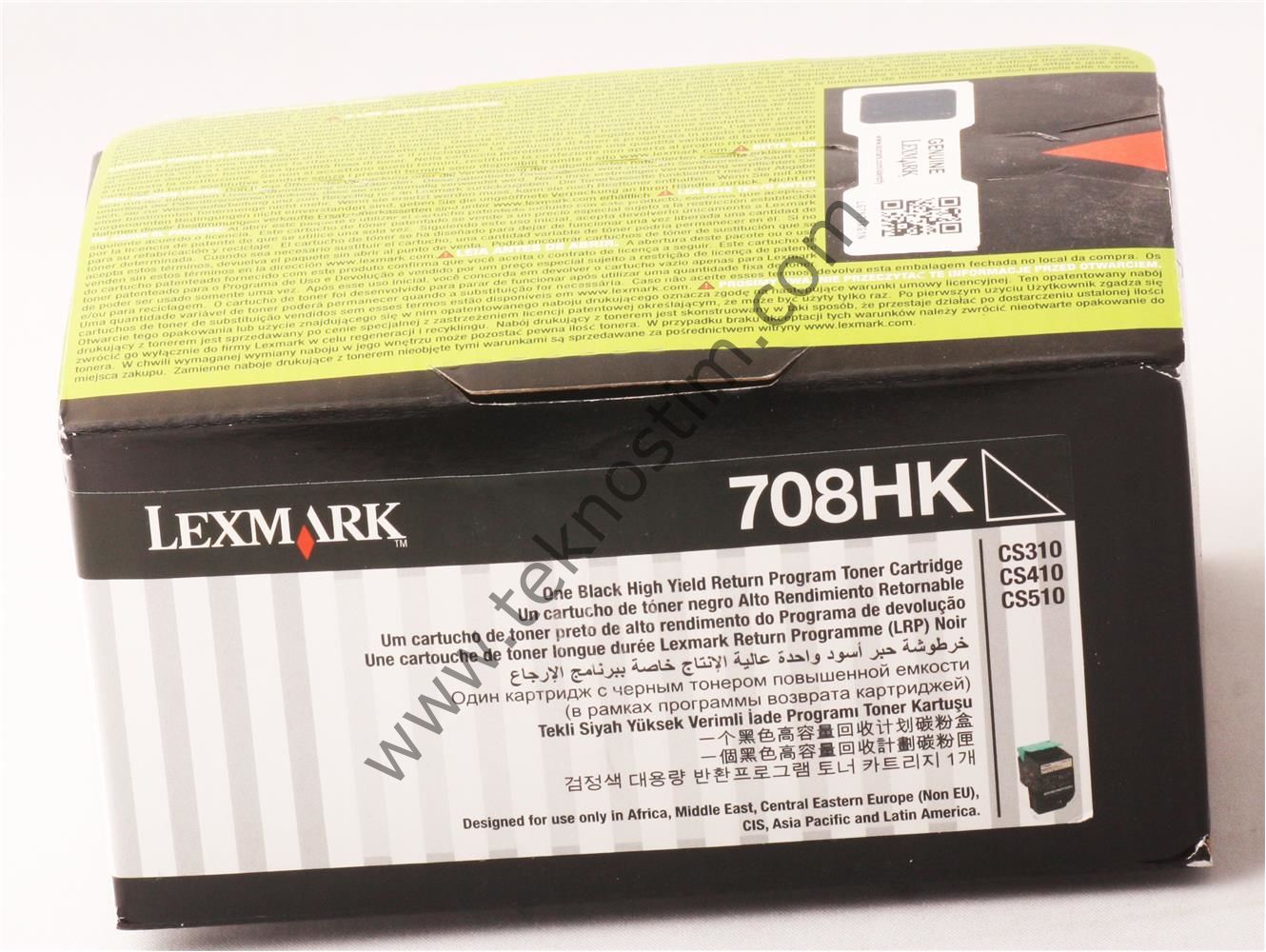 Lexmark 70C8HK0 4.000 Sayfa Black Siyah Toner CS310-410-510 708HK