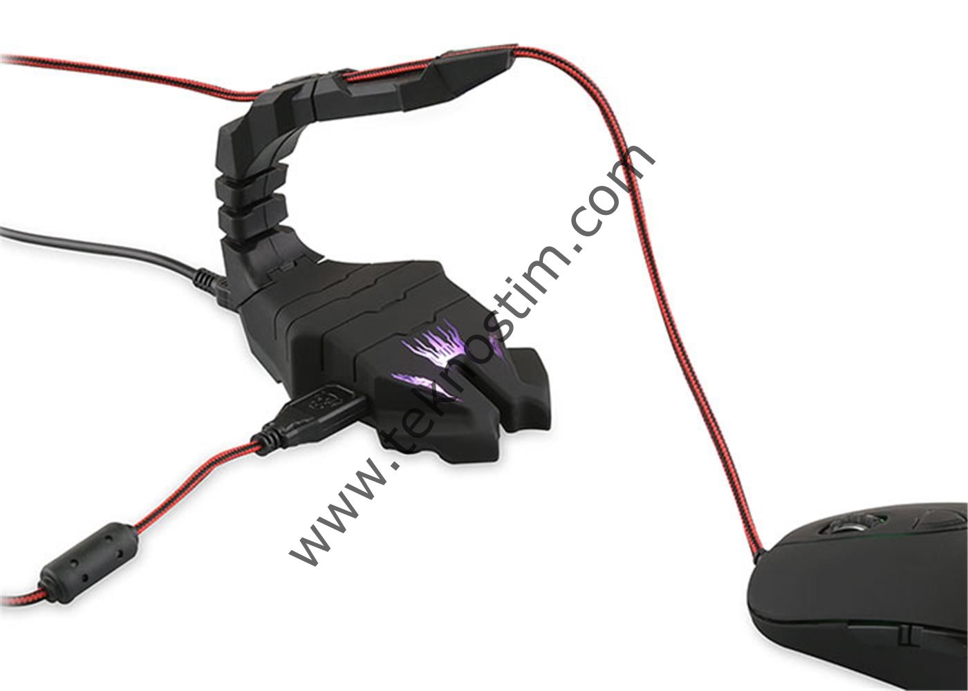 Rampage R-H1 Usb Hub + Kablo Tutucu 2 Port Usb 2.0