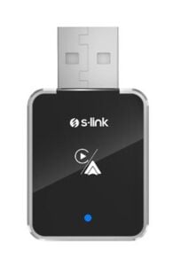 S-Link SL-CAR01 2in1 Android ve Apple Cihazlar Kablosuz Android Auto ve Carplay Adaptörü