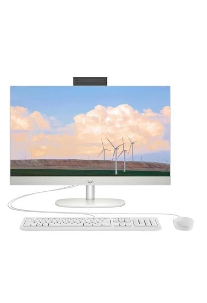 Hp ProOne 240 G10 A1JZ0ES i5-1355U 16GB 512SSD WiFi 6 23.8'' FreeDOS Krem-Beyaz AIO Bilgisayar