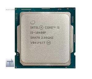 Intel Core i5 10400F TRAY Soket 1200 2.9GHz 12MB Önbellek 6 Çekirdek 14nm İşlemci Kutusuz NOVGA