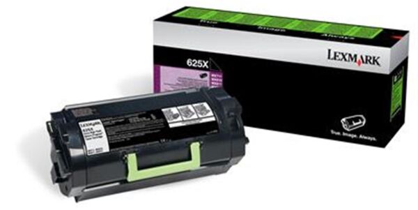 Lexmark 62D5X00 (625X) 45.000 Sayfa Black Siyah Toner MX711-810-811-812